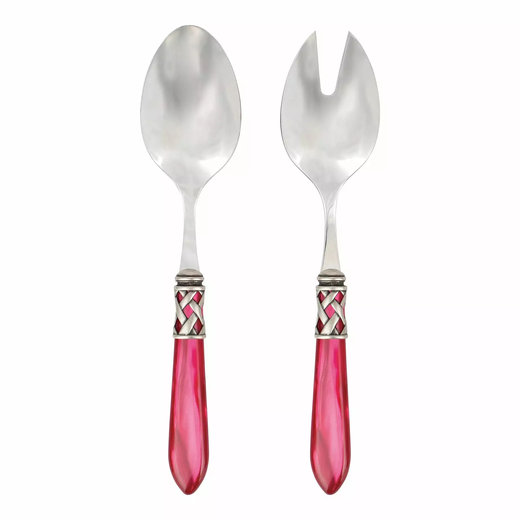 Vietri Aladdin Antique Salad Server Set - Image 2