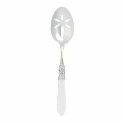 Vietri Aladdin Brilliant Slotted Serving Spoon