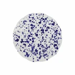 Vietri Amalfitana Cobalt Splatter Salad Plate