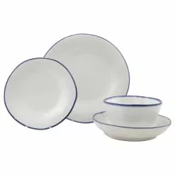 Vietri Aurora Edge Four-Piece Place Setting