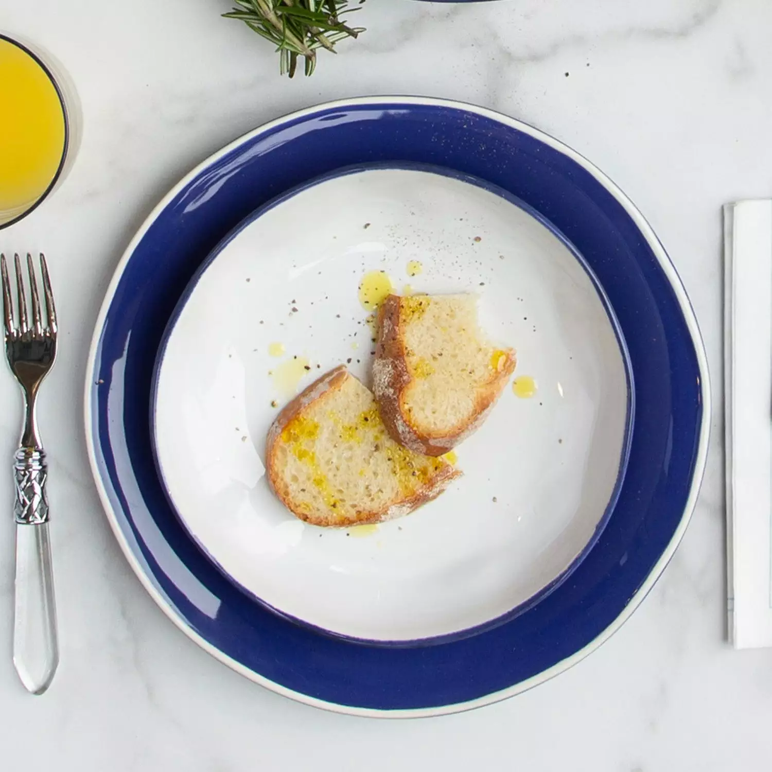 Vietri Aurora Edge Salad Plate - Image 2