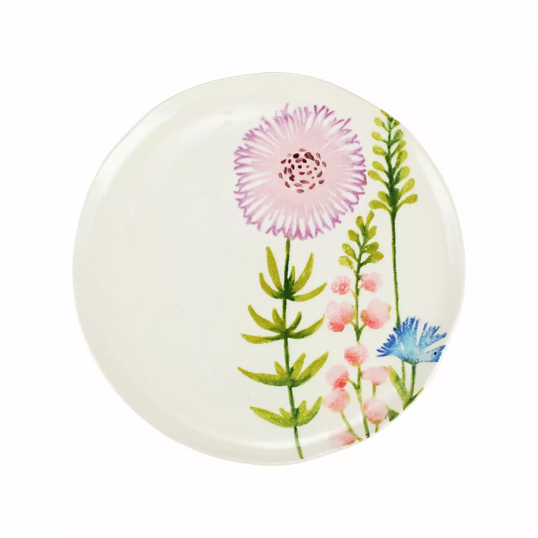 Vietri Fiori Di Campo Dandelion Dinner Plate