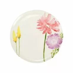 Vietri Fiori Di Campo Daisy & Rose Dinner Plate