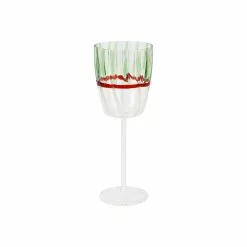 Vietri Garland Wine Glass