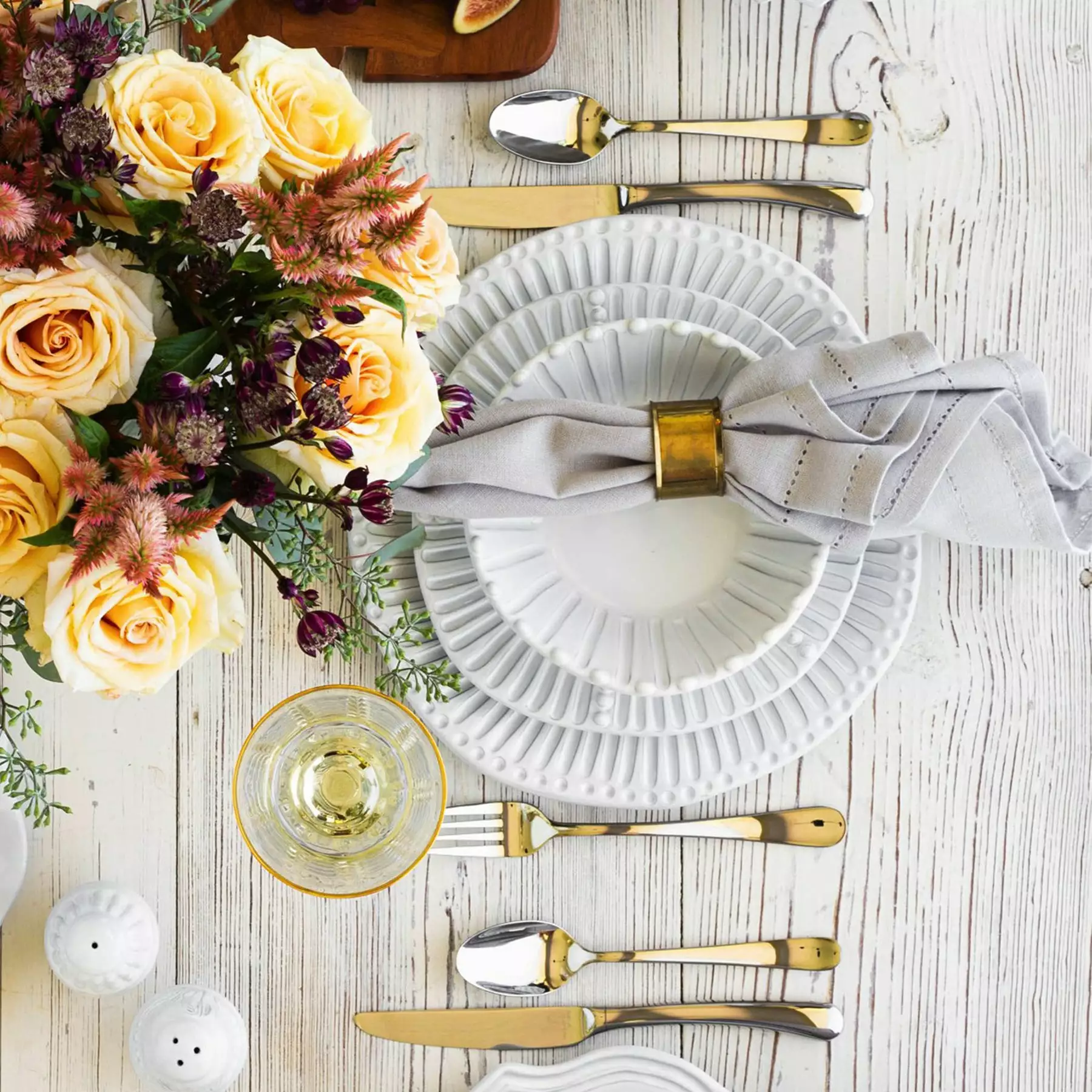 Vietri Incanto Stripe European Dinner Plate - Image 2