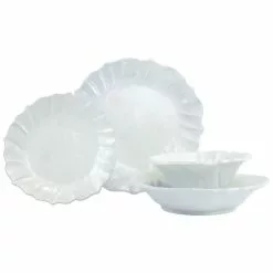 Vietri Incanto Ruffle Four-Piece Place Setting