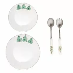 Vietri Lastra Holiday 3-Piece Serverware Set