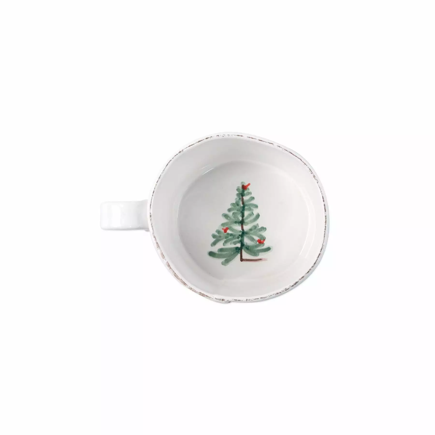 Vietri Lastra Holiday Jumbo Cup - Image 2