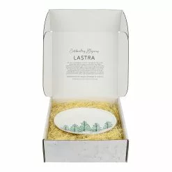 Vietri Lastra Holiday Small Oval Platter