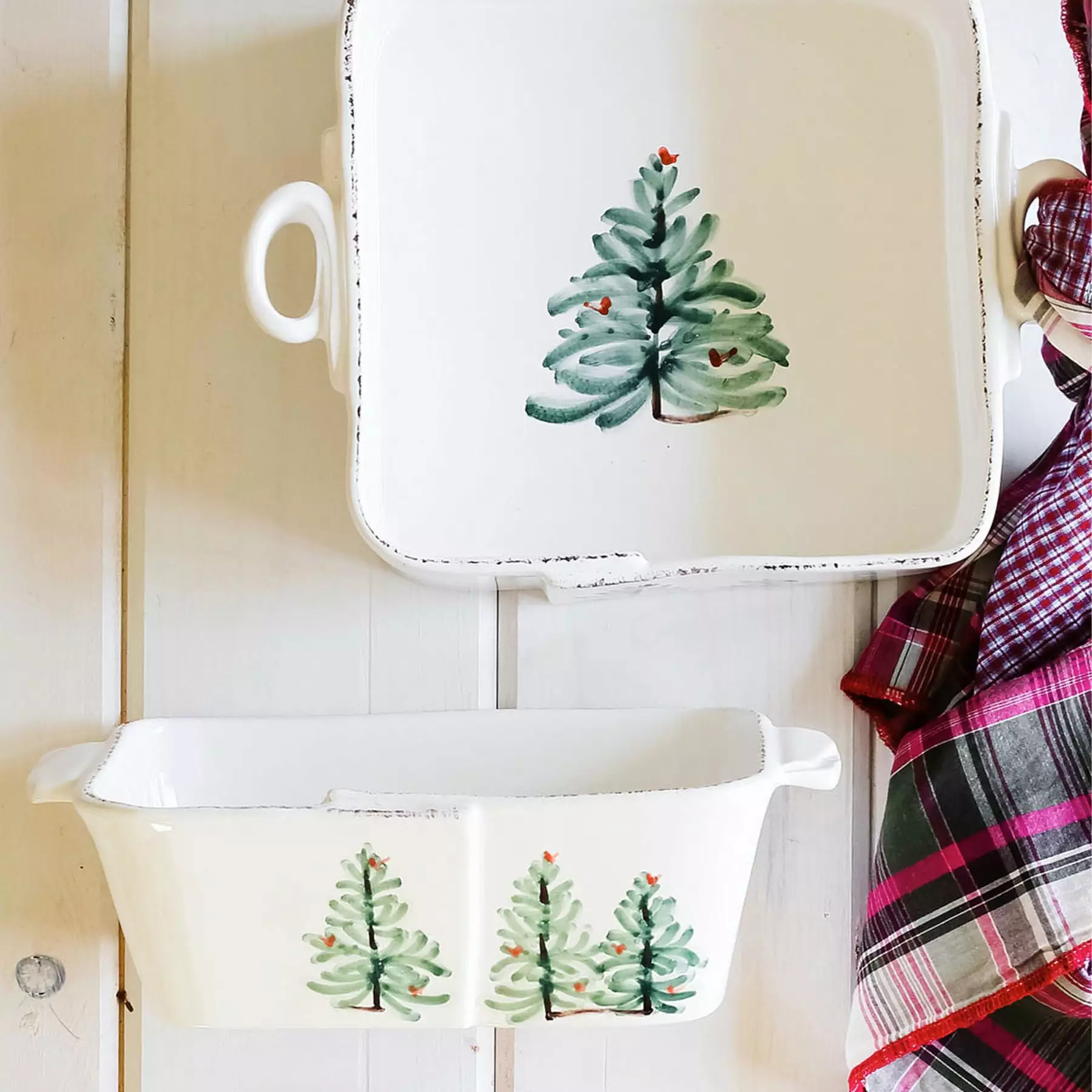 Vietri Lastra Holiday Loaf Pan - Image 4