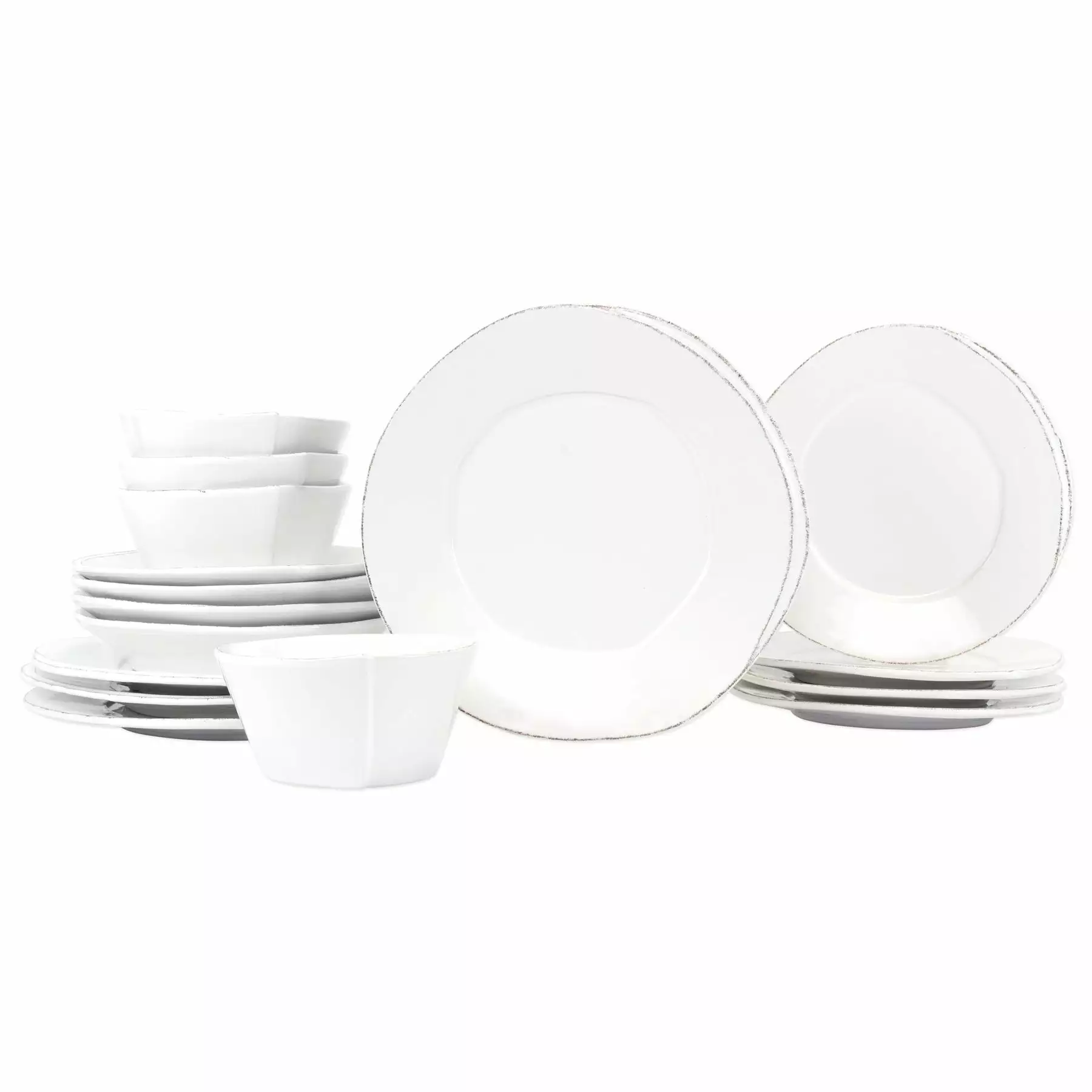 Vietri Lastra Sixteen-Piece Place Setting