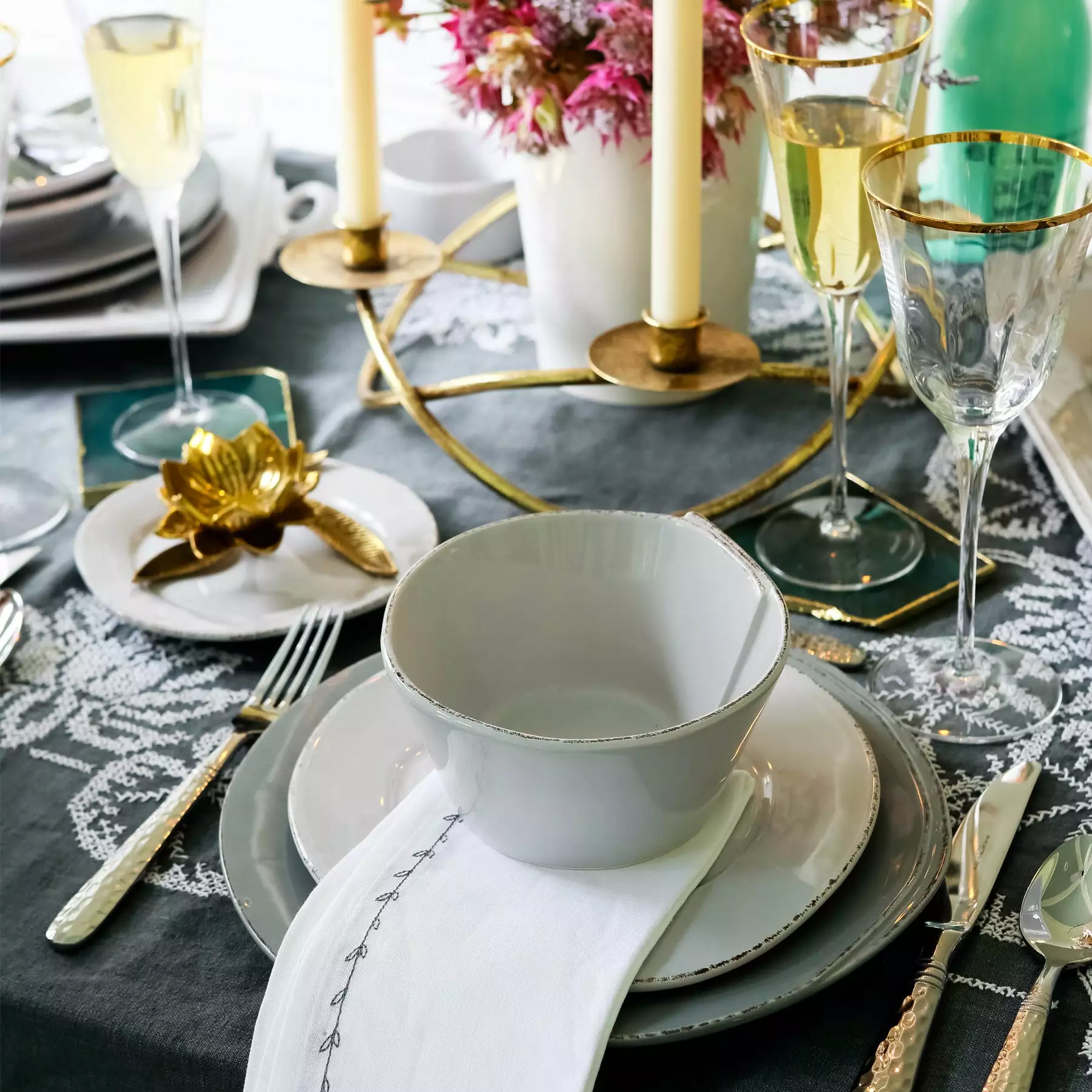 Vietri Lastra Salad Plate - Image 6