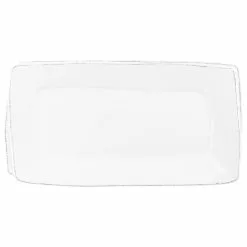 Vietri Lastra White Rectangular Platter