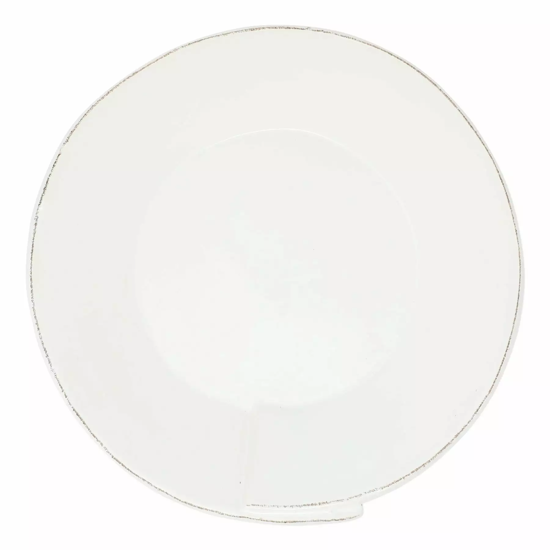Vietri Lastra White Large Shallow Serving Bowl - Image 2