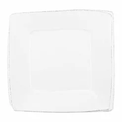Vietri Lastra White Square Platter