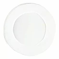 Vietri Lastra White Round Platter