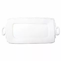 Vietri Lastra Handled Rectangular Platter