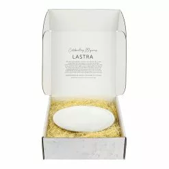 Vietri Lastra White Small Oval Platter