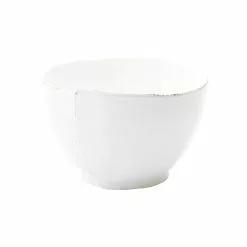 Vietri Lastra White Deep Serving Bowl