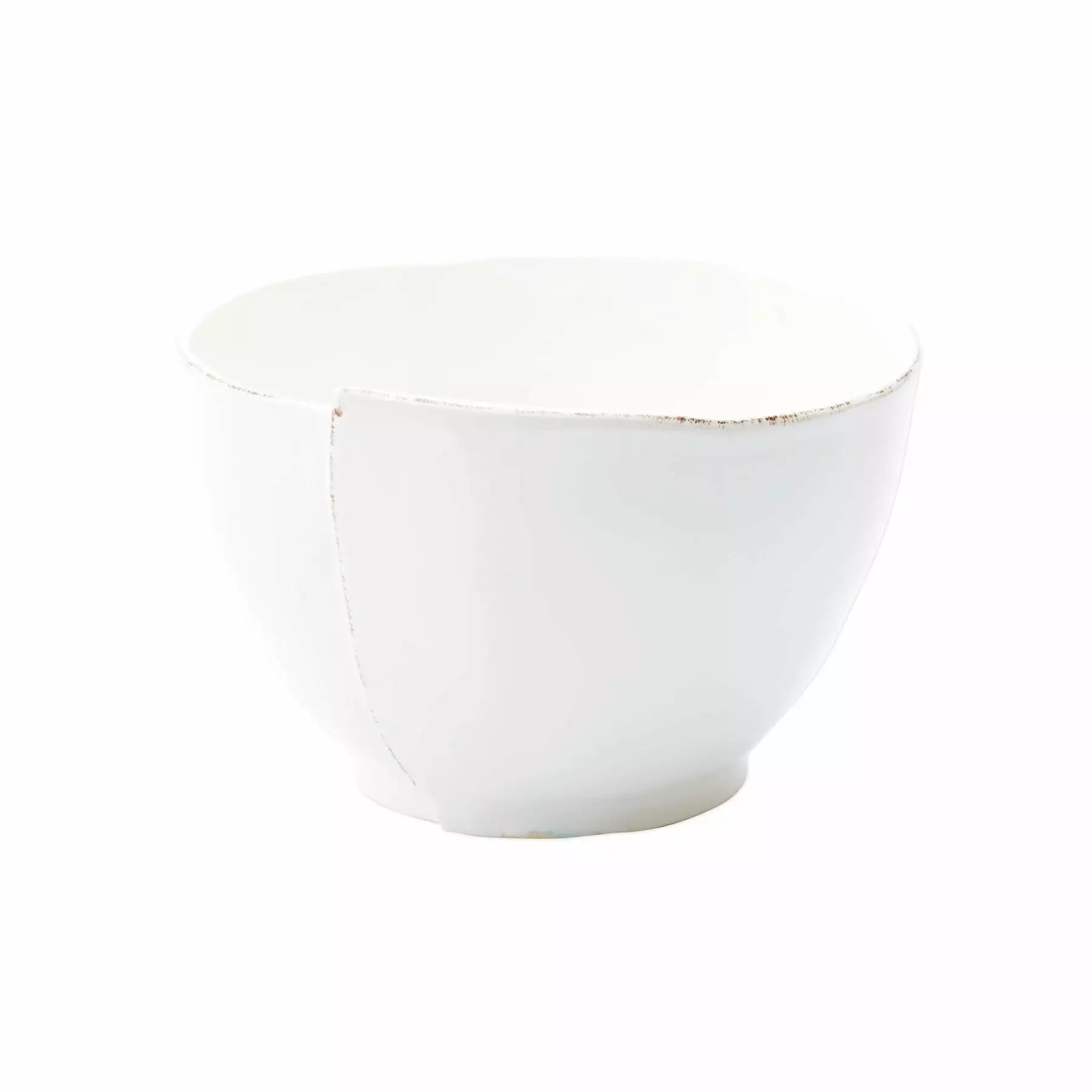 Vietri Lastra White Deep Serving Bowl