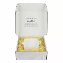 Vietri Lastra White Square Baker