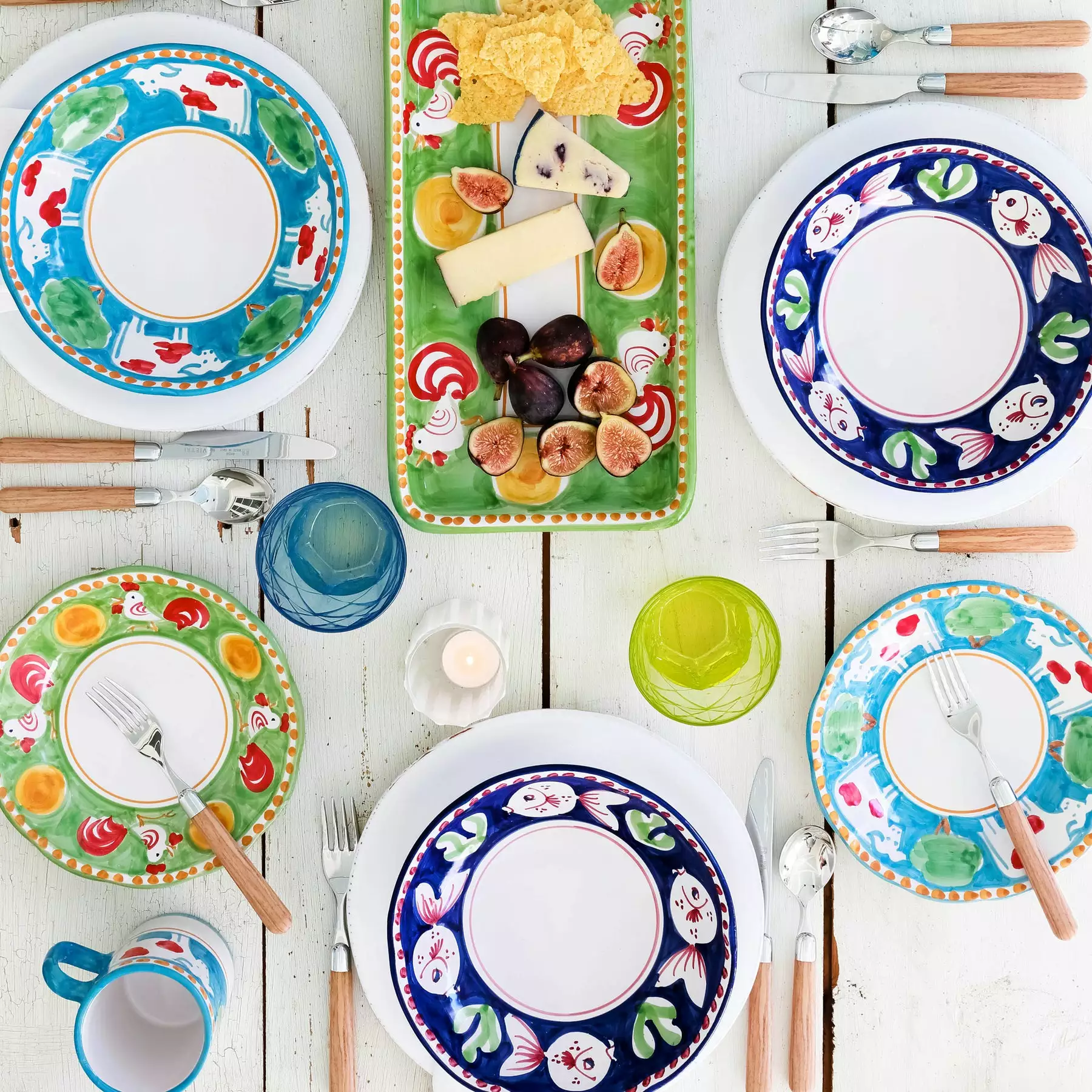 Vietri Campagna Mucca Dinner Plate - Image 3