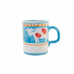Vietri Campagna Mucca Mug