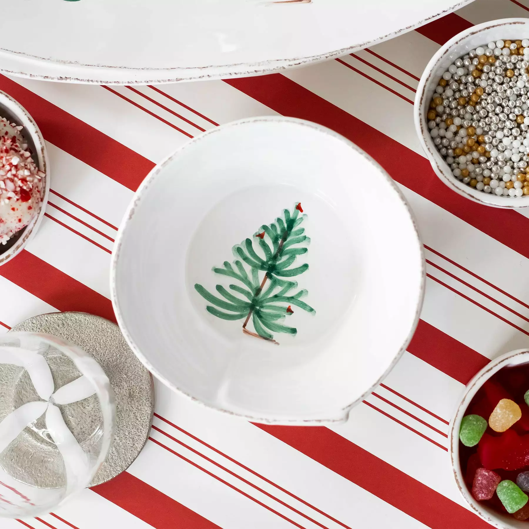 Vietri Melamine Lastra Holiday Stacking Cereal Bowl - Image 3