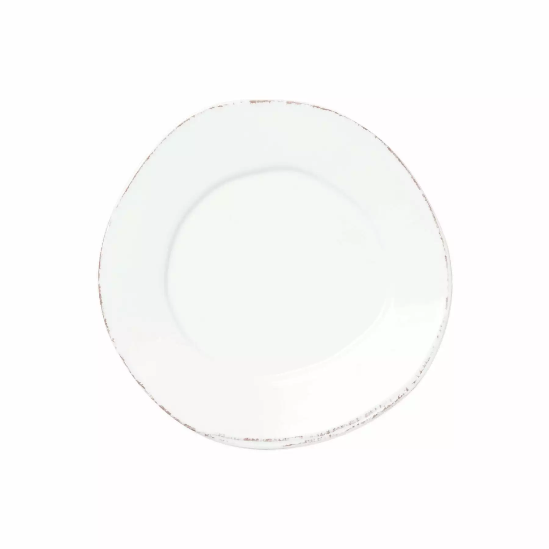 Vietri Melamine Lastra White Salad Plate
