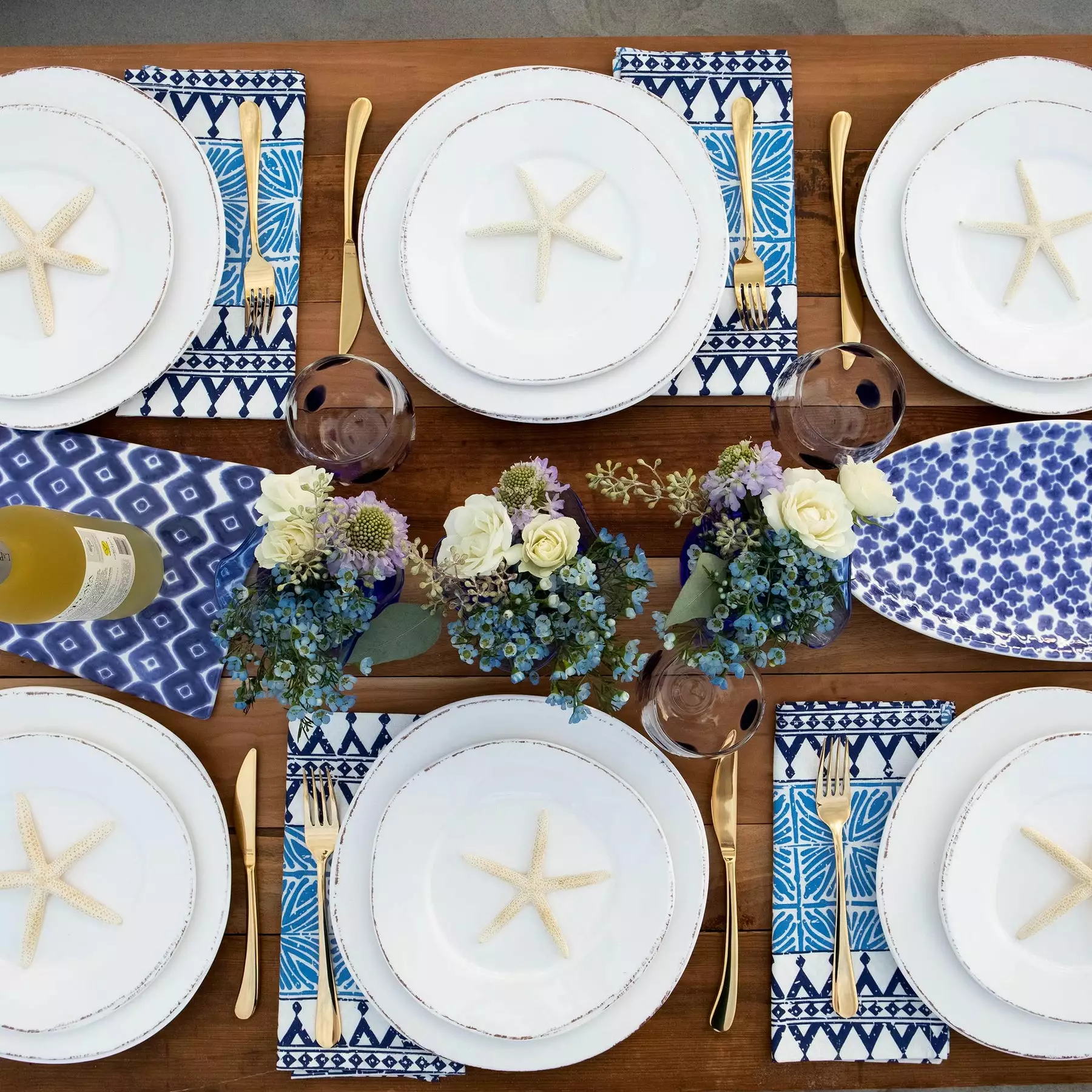 Vietri Melamine Lastra White Salad Plate - Image 7