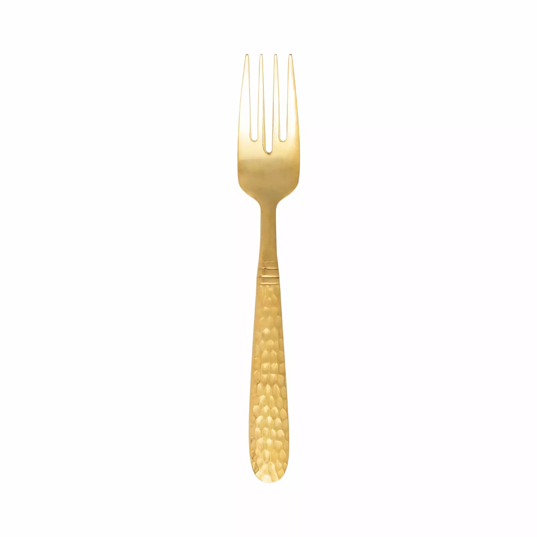 Vietri Martellato Gold Salad Fork