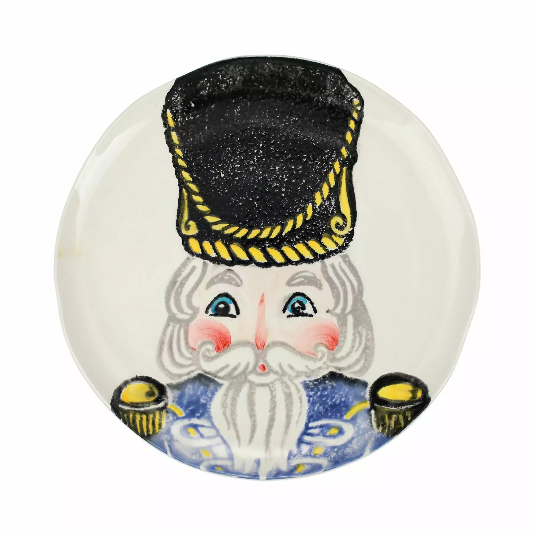 Vietri Nutcrackers Blue Four-Piece Place Setting - Image 2