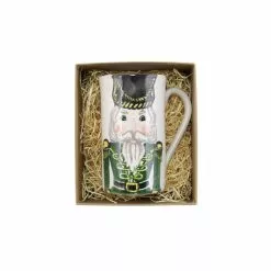 Vietri Nutcrackers Latte Mug W/ Soldier
