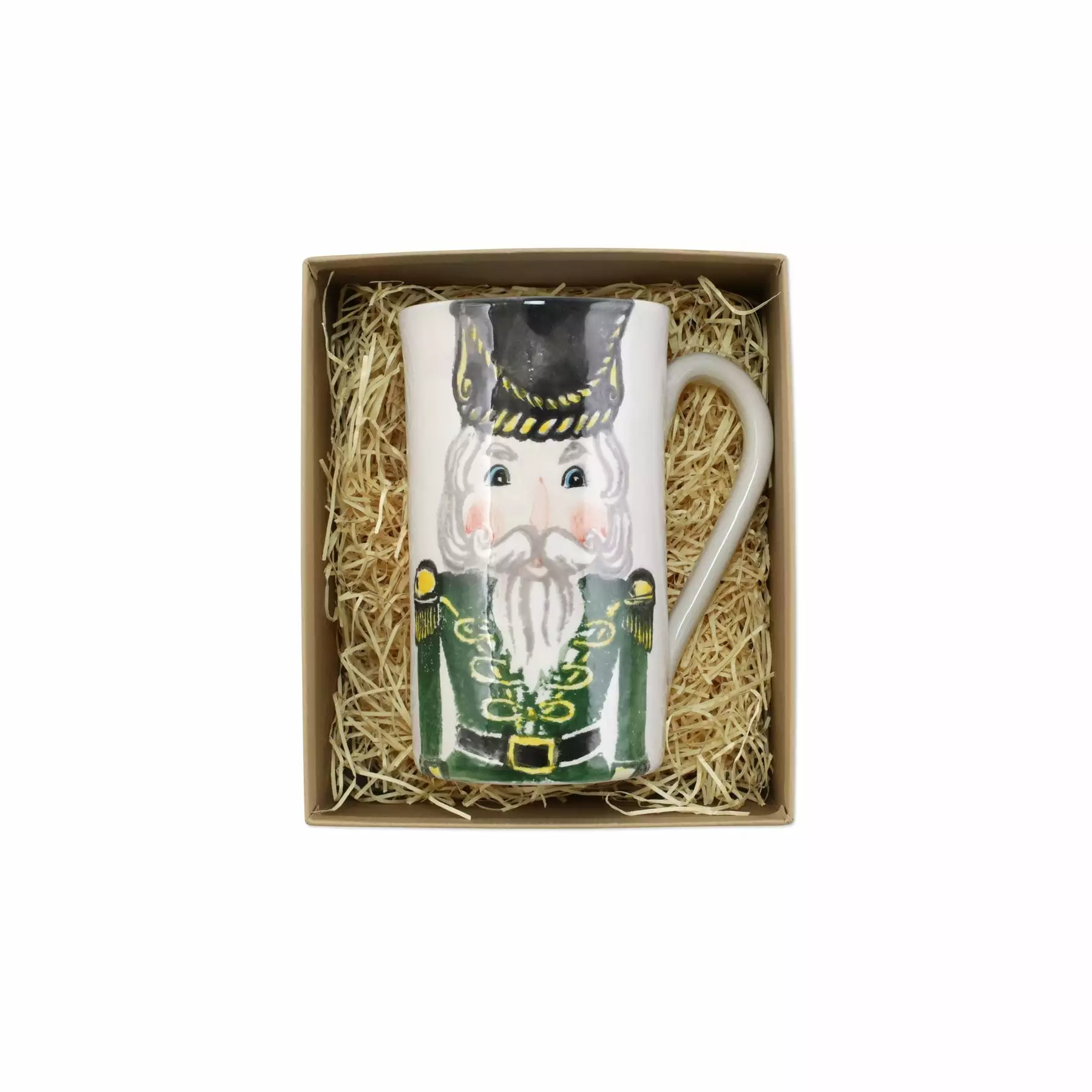 Vietri Nutcrackers Latte Mug W/ Soldier