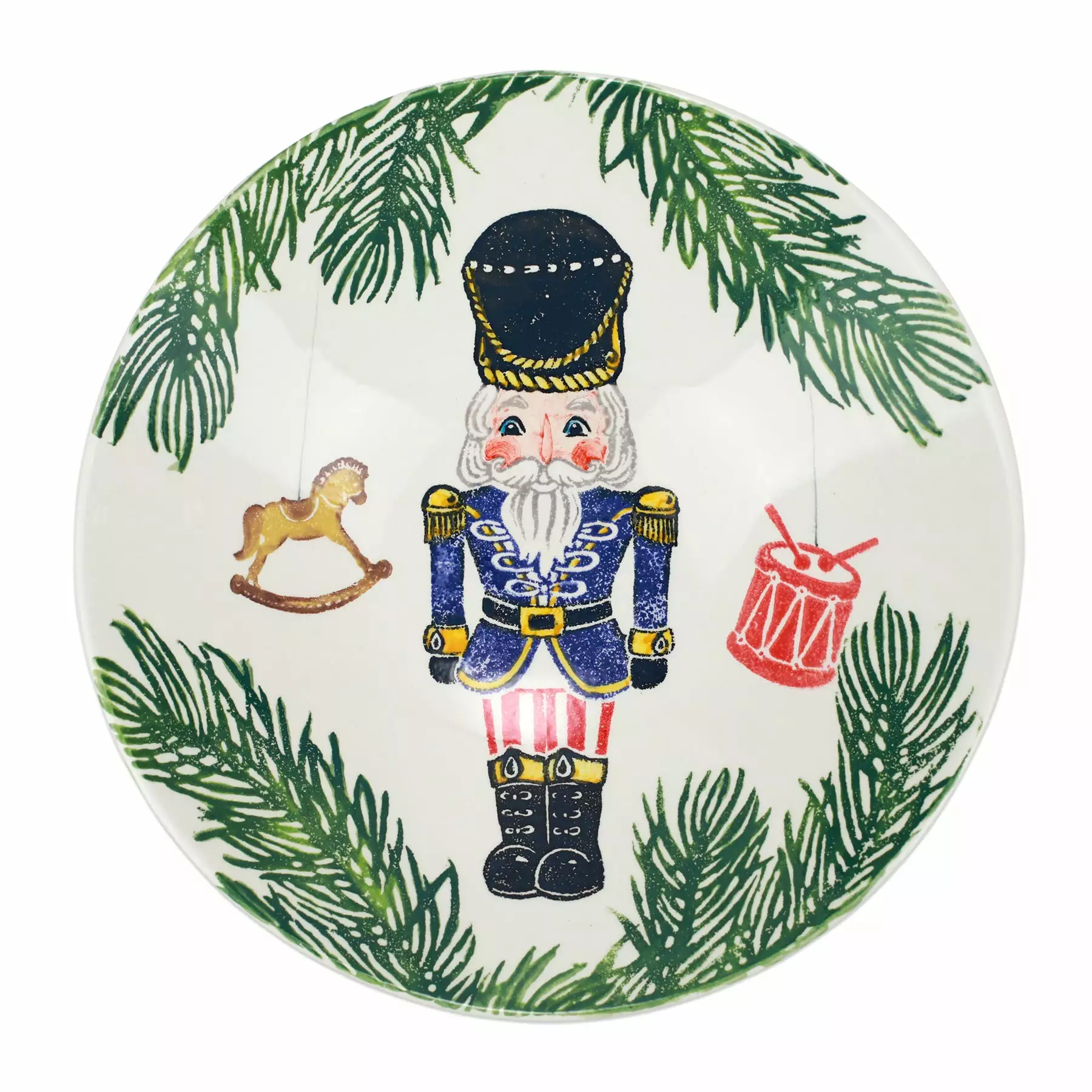 Vietri Nutcrackers Large Serving Bowl - Image 2