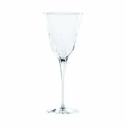 Vietri Optical Clear Wine Glass