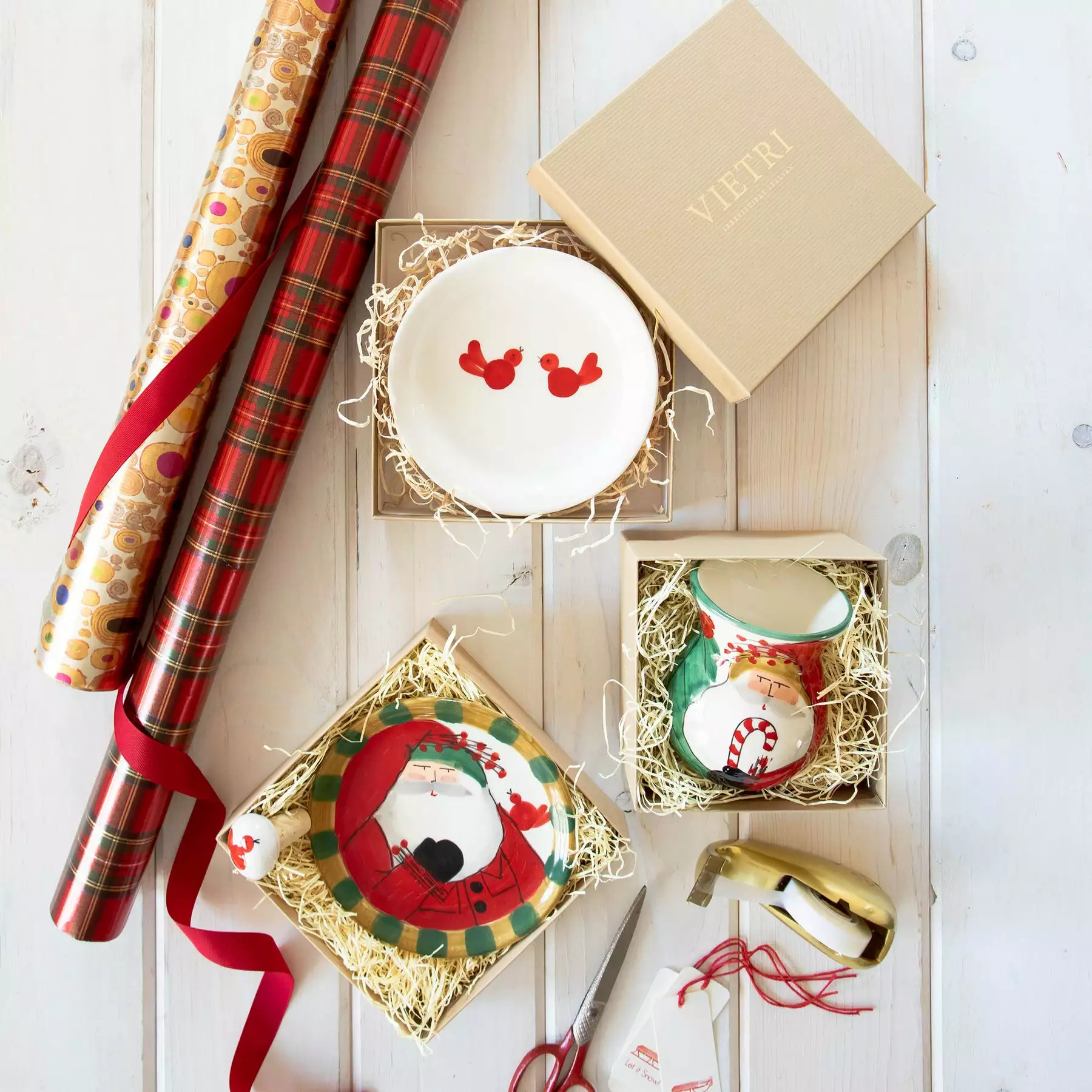 Vietri Old St. Nick Ti Penso Plate - Image 4