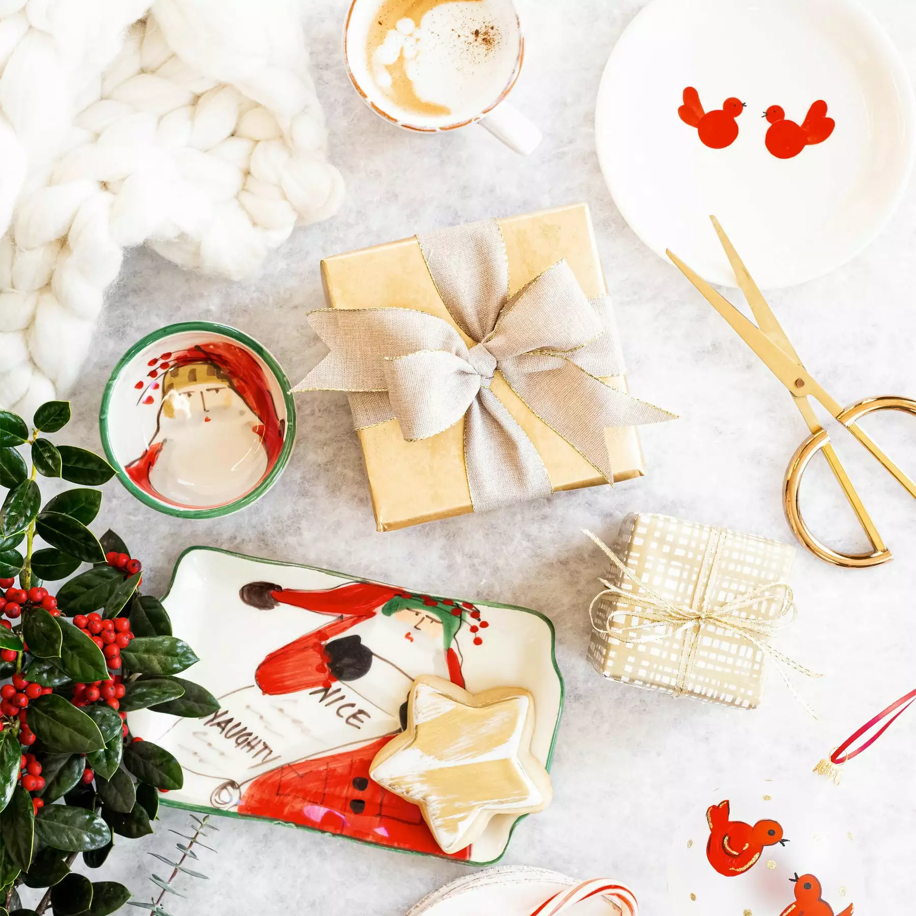 Vietri Old St. Nick Ti Penso Plate - Image 2