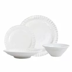 Vietri Pietra Serena Four-Piece Place Setting