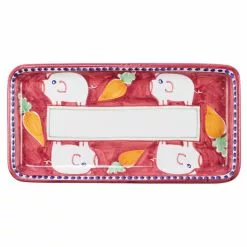 Vietri Campagna Porco Rectangular Platter