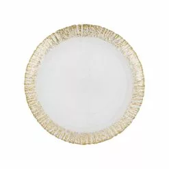 Vietri Rufolo Glass Dinner Plate