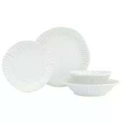 Vietri Incanto Stone Stripe Four-Piece Place Setting