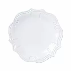 Vietri Incanto Stone Baroque Dinner Plate