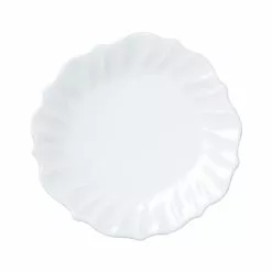 Vietri Incanto Stone Ruffle Dinner Plate