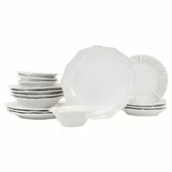 Vietri Incanto Stone Assorted Sixteen-Piece Place Setting