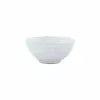 Vietri Incanto Stone White Stripe Small Bowl