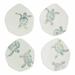 Vietri Tartaruga Assorted Salad Plates - Set Of 4