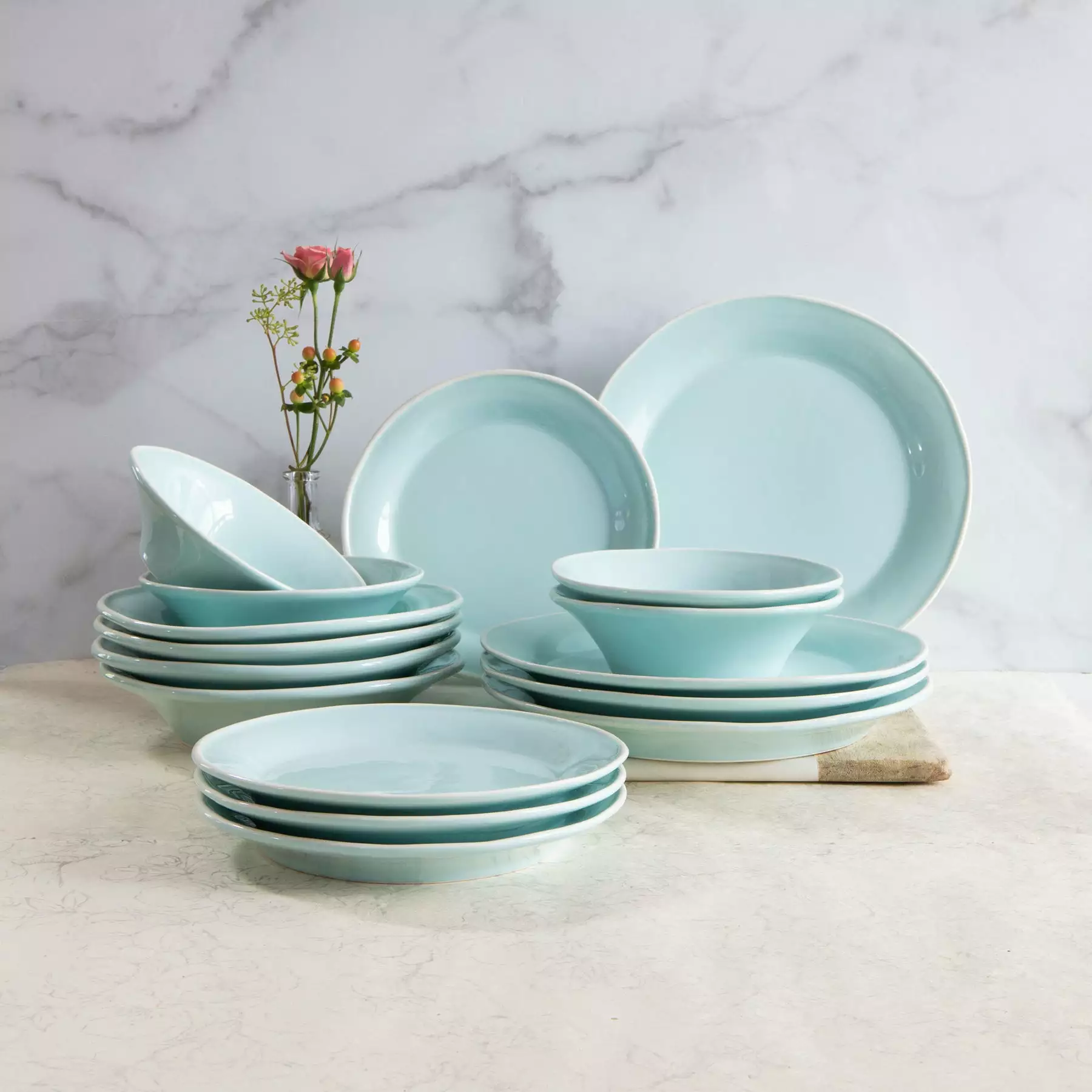 Viva By VIETRI Chroma 12-Piece Place Setting - Image 9