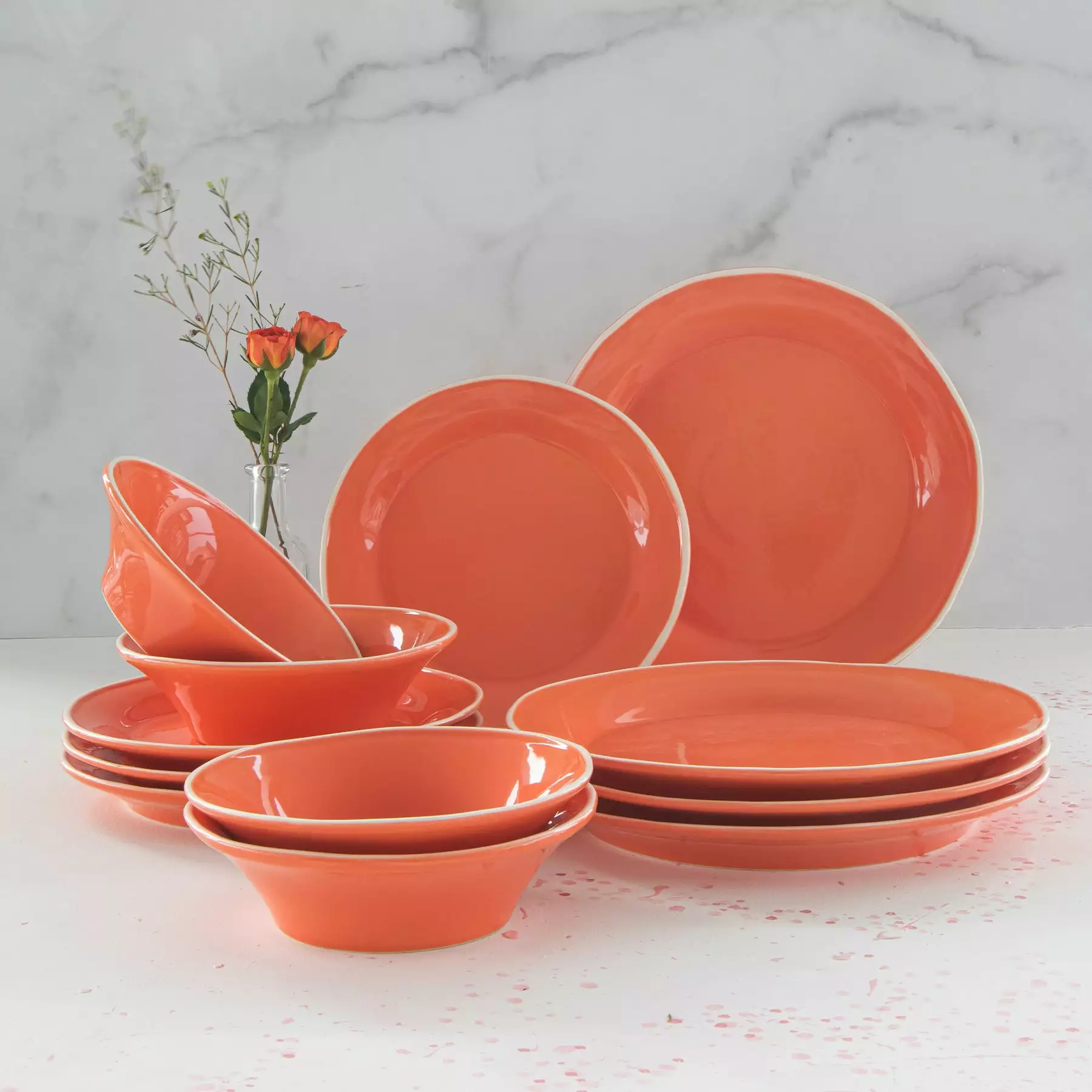 Viva By VIETRI Chroma 12-Piece Place Setting - Image 11