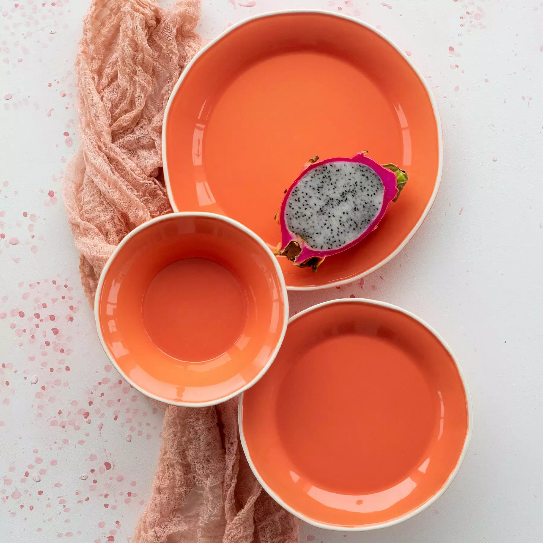 Viva By VIETRI Chroma 3-Piece Place Setting - Image 10